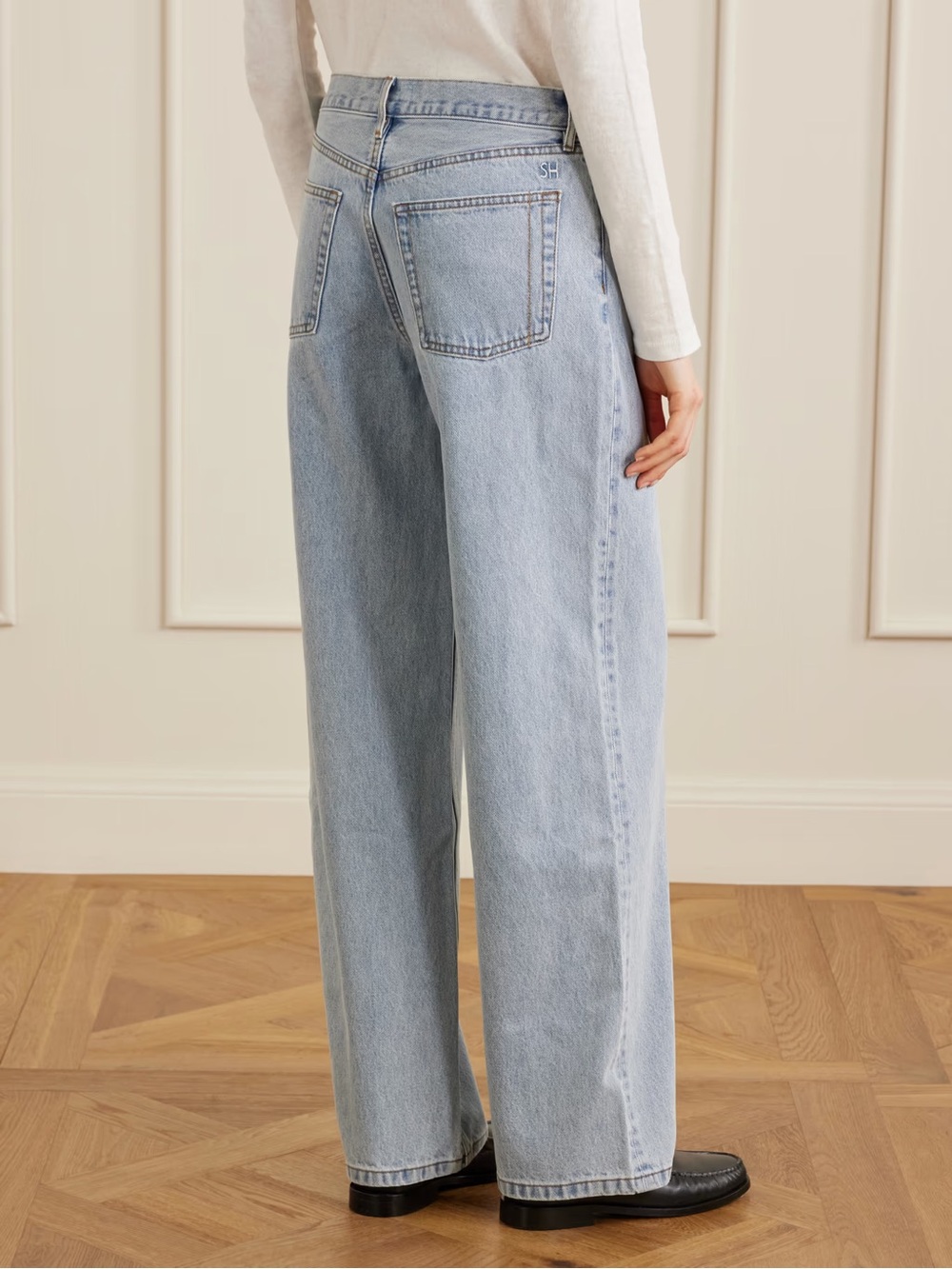 Still Here Everyday Light Wash Straight Leg Jeans